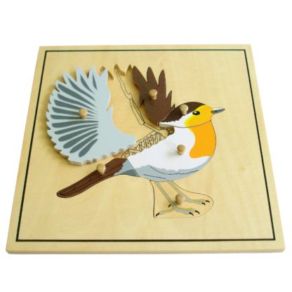 montessori puzzle bird