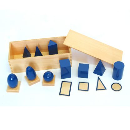 montessori Geometric Solids