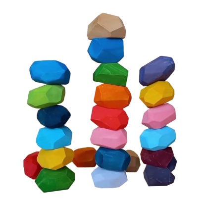 balance wooden stones