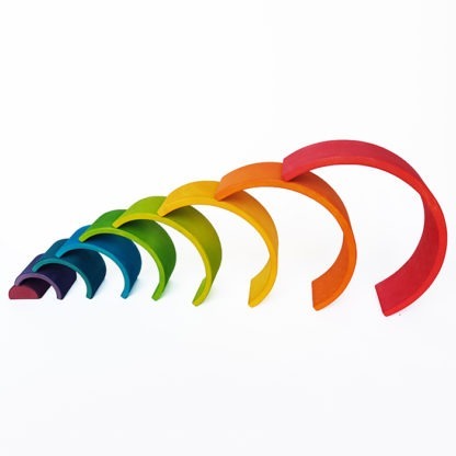 wooden rainbow